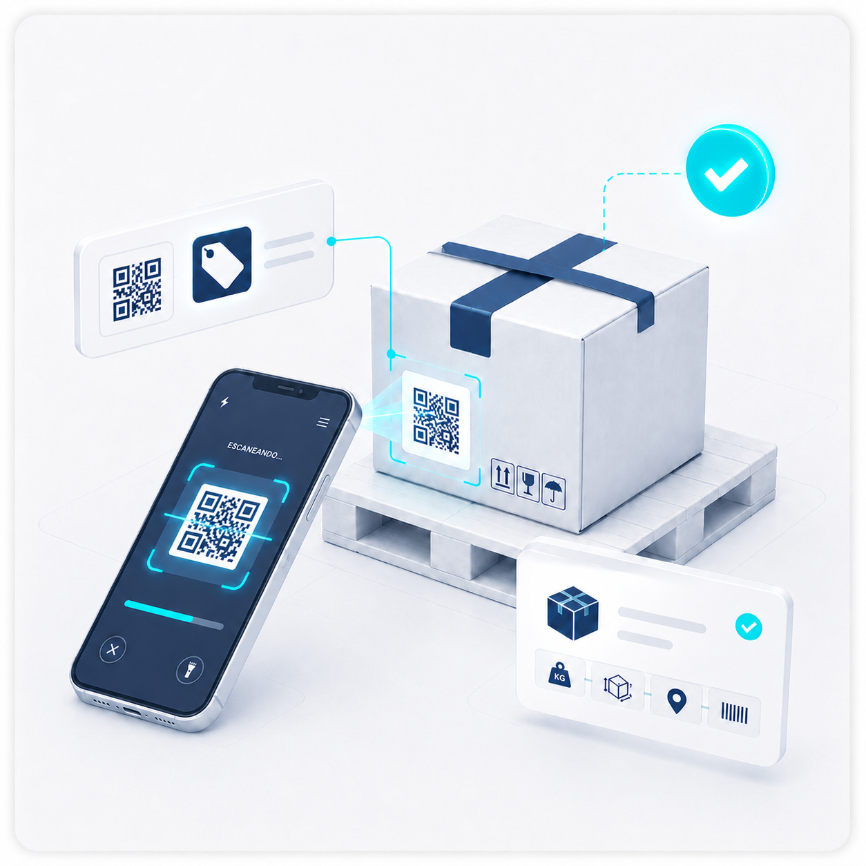 Identificação digital de ativo por QR Code usando o aplicativo HURU